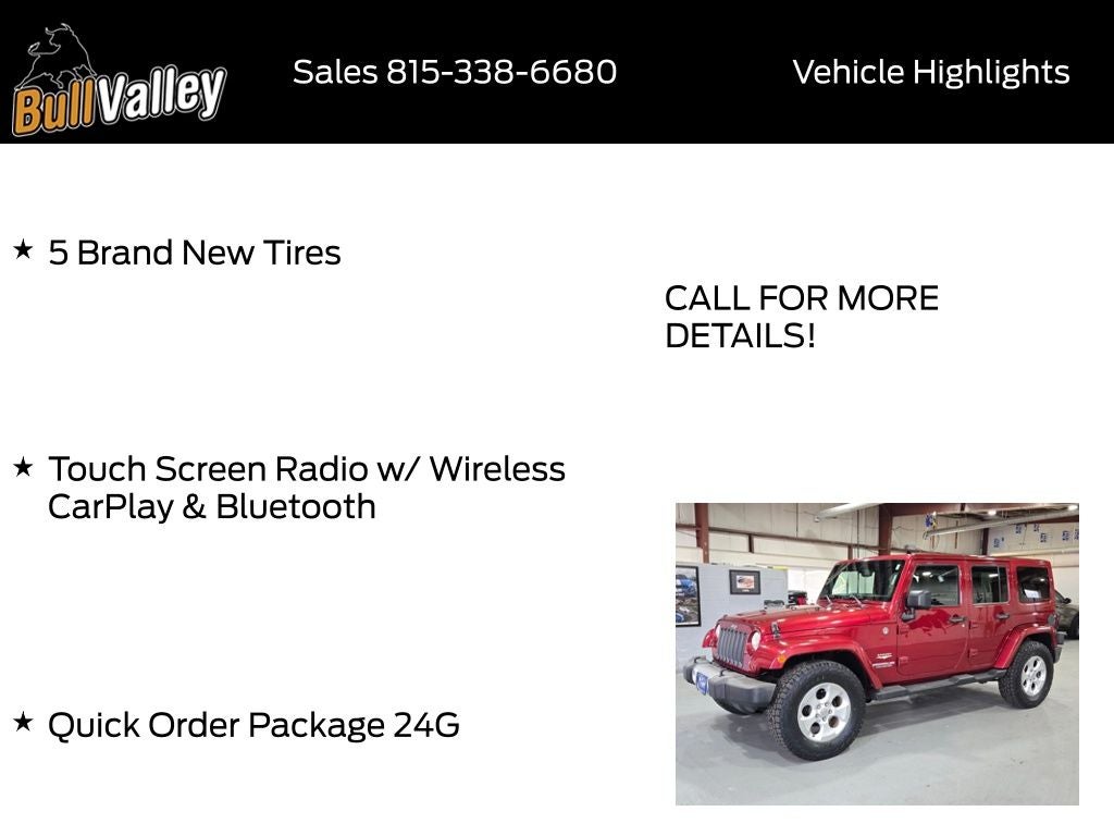 2013 Jeep Wrangler Unlimited Sahara