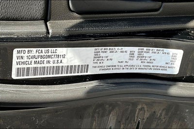 2021 Jeep Grand Cherokee Limited
