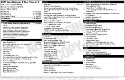 2024 Jeep Wrangler Rubicon X