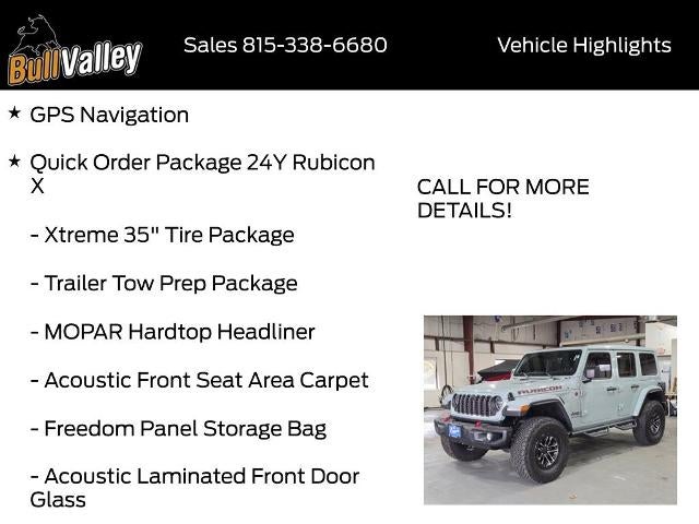 2024 Jeep Wrangler Rubicon X