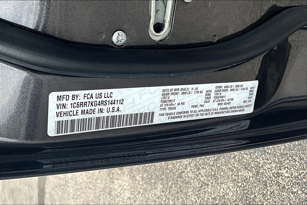 2024 RAM 1500 Classic Tradesman