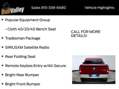2016 RAM 1500 Tradesman
