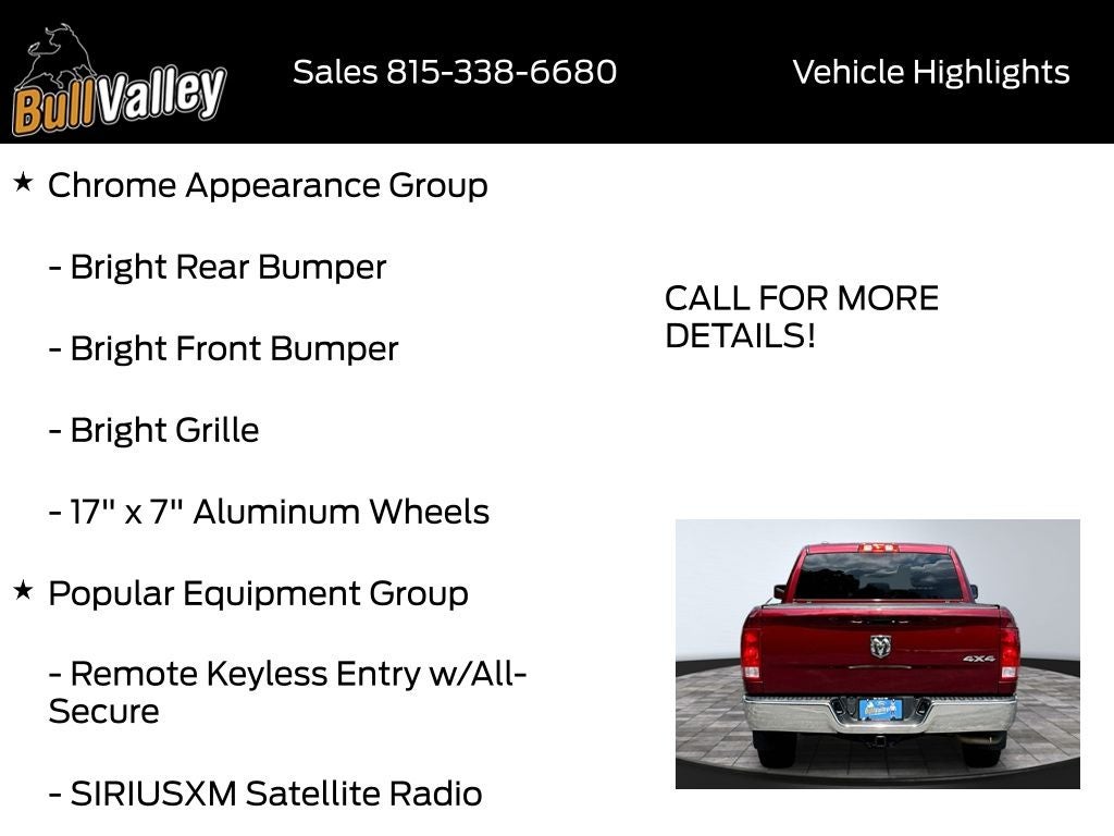 2016 RAM 1500 Tradesman