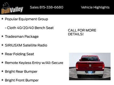 2016 RAM 1500 Tradesman