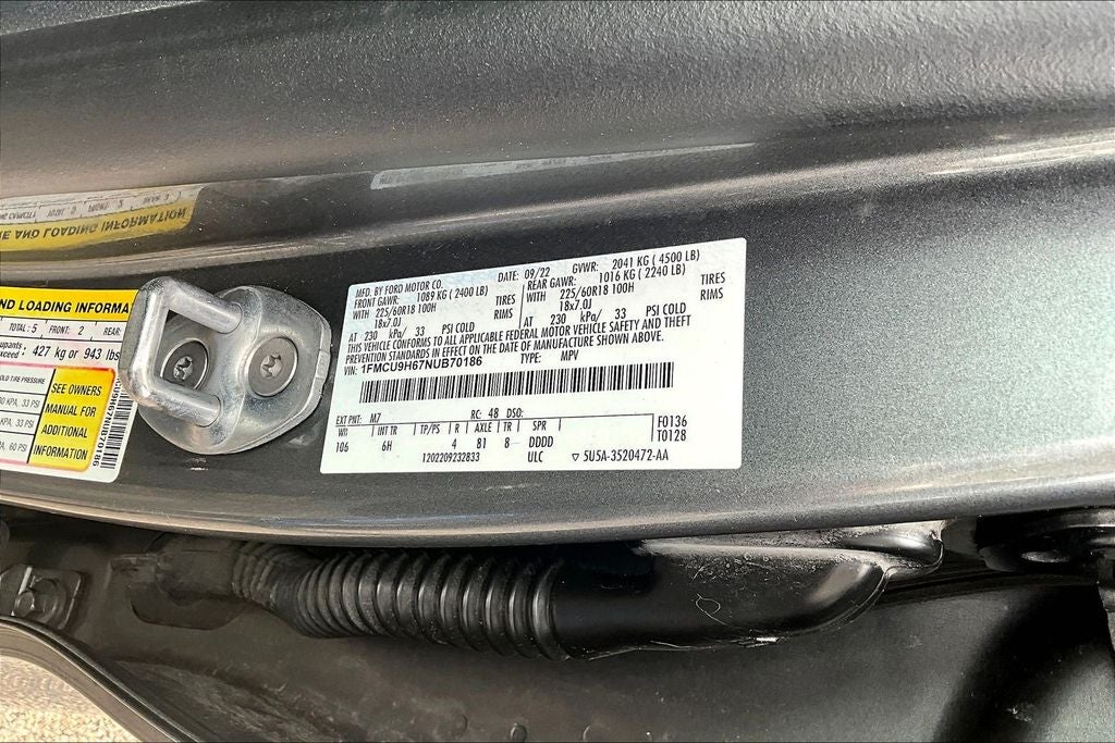 2022 Ford Escape SEL