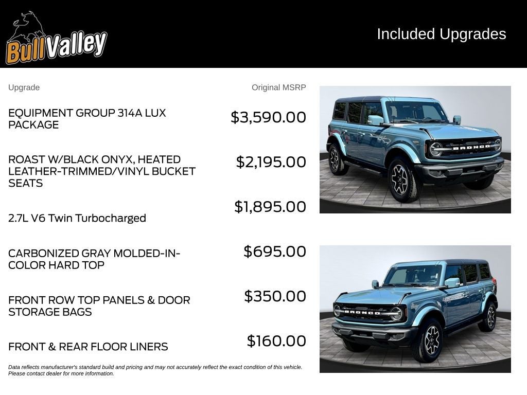 2022 Ford Bronco Outer Banks