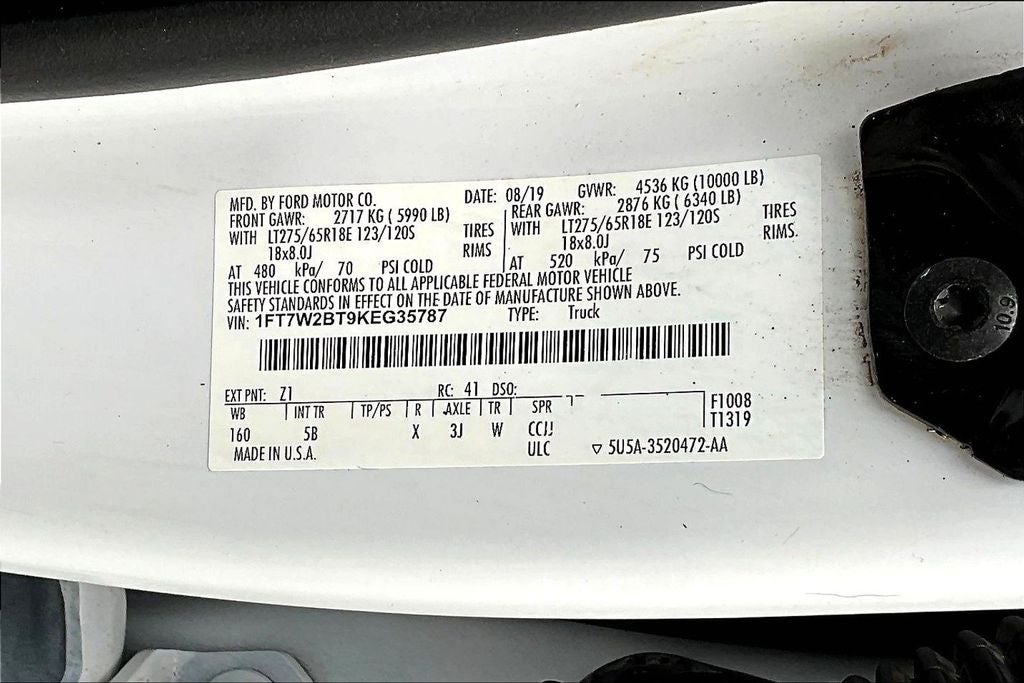 2019 Ford F-250SD Lariat