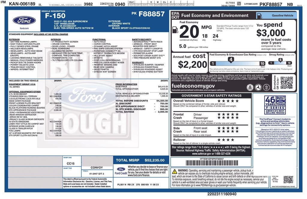 2023 Ford F-150 XL