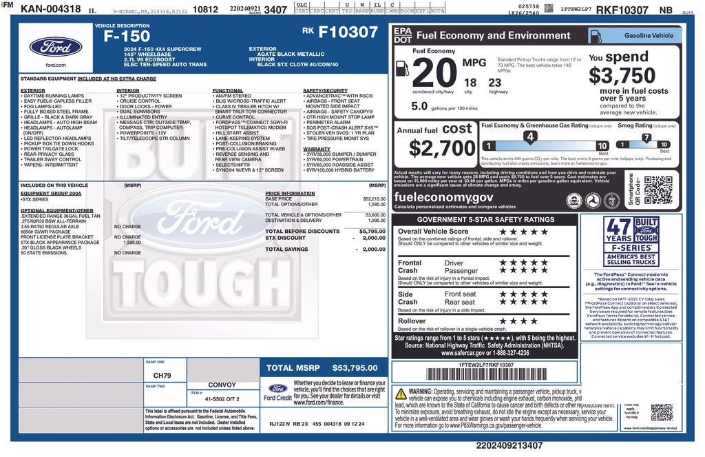 2024 Ford F-150 STX