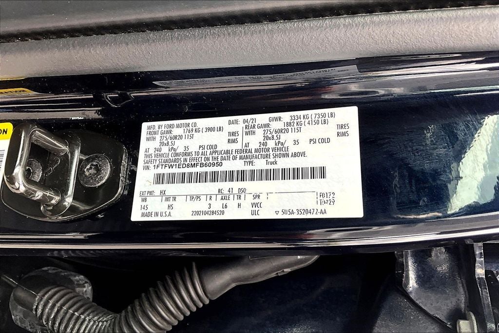 2021 Ford F-150 Lariat