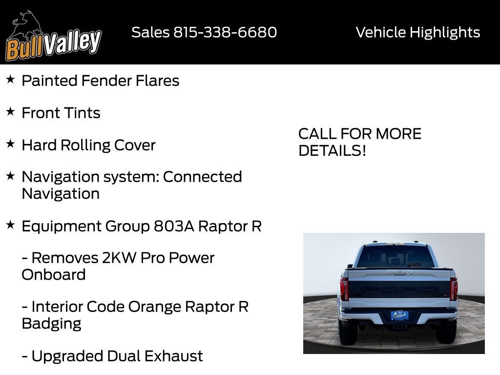 2025 Ford F-150 Raptor