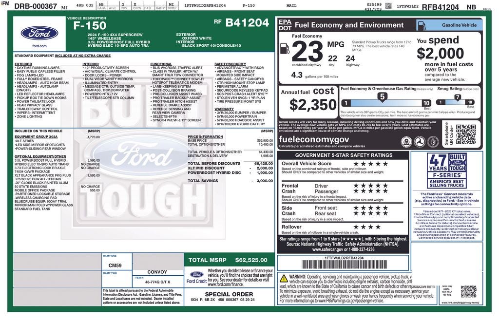 2024 Ford F-150 XLT