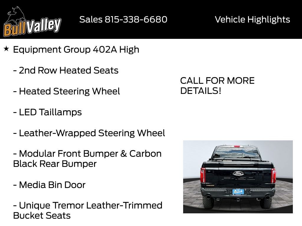 2024 Ford F-150 Tremor