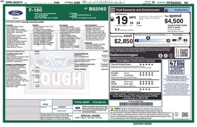 2024 Ford F-150 Lariat 502A