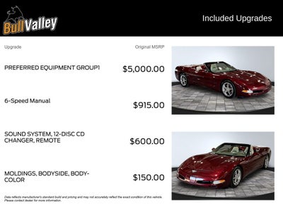 2003 Chevrolet Corvette Base