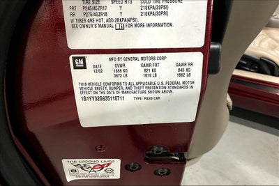 2003 Chevrolet Corvette Base