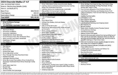 2024 Chevrolet Malibu LT 1LT