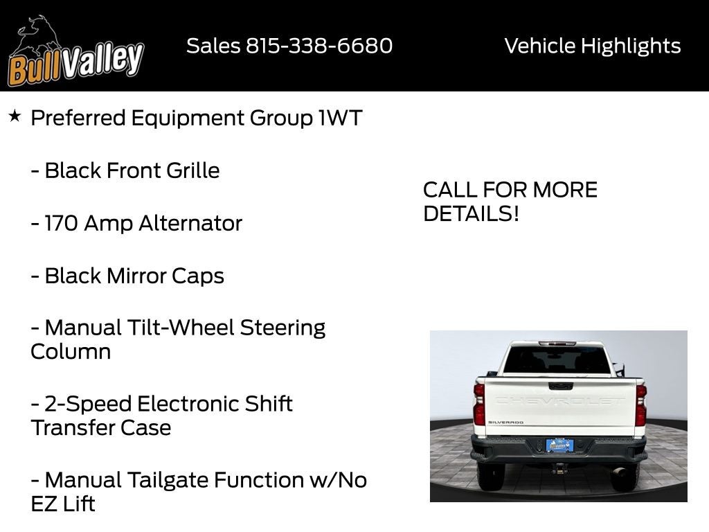 2020 Chevrolet Silverado 2500HD Work Truck