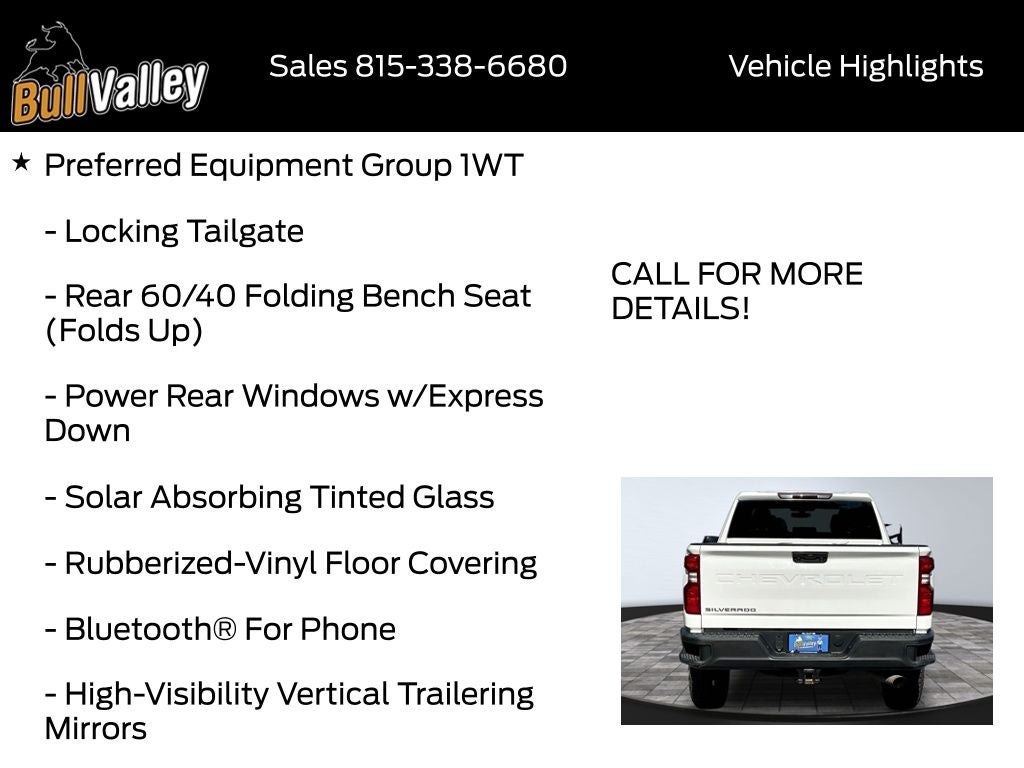 2020 Chevrolet Silverado 2500HD Work Truck