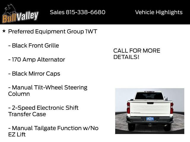 2020 Chevrolet Silverado 2500HD Work Truck
