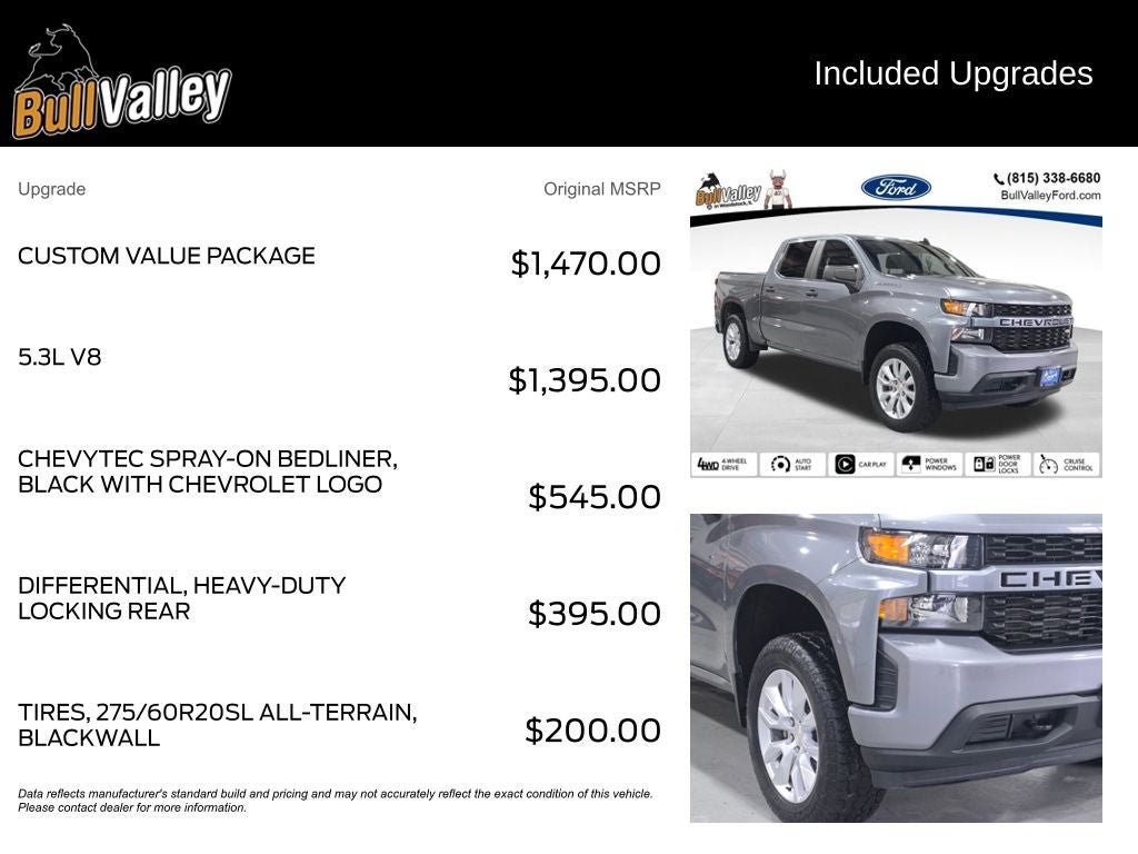 2020 Chevrolet Silverado 1500 Custom