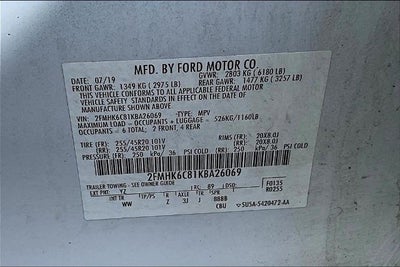 2019 Ford Flex SEL