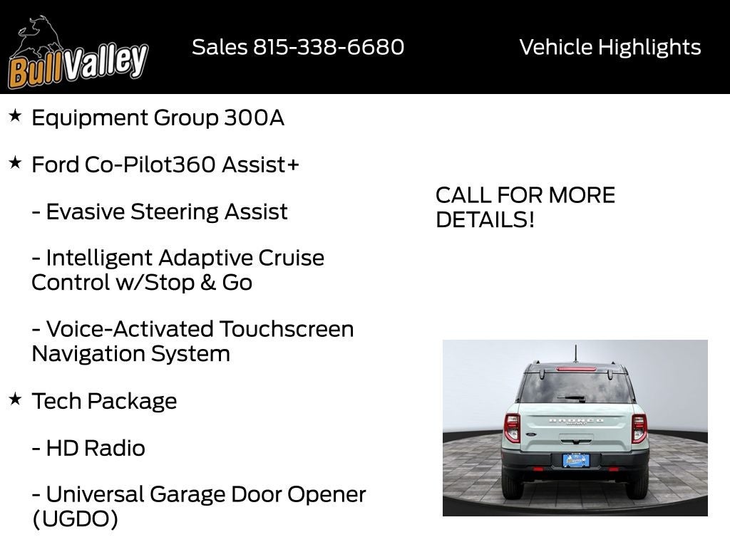 2024 Ford Bronco Sport Outer Banks