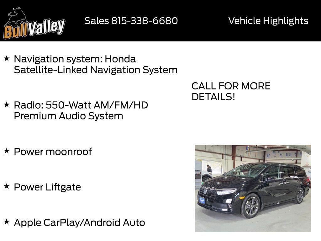 2022 Honda Odyssey Elite