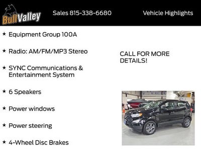 2021 Ford EcoSport S