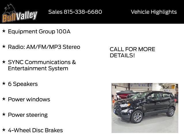 2021 Ford EcoSport S