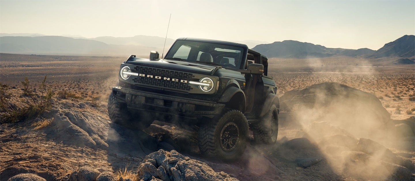 black ford bronco