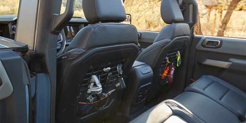 ford bronco interior