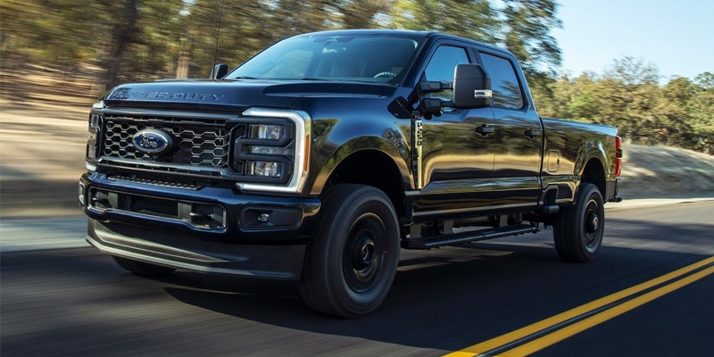 2024 Ford F-250 Super Duty driving