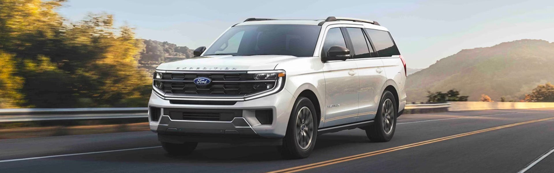 2025 Ford Expedition driving on road