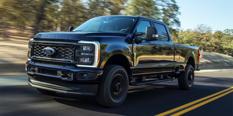 2025 Ford F-250 driving