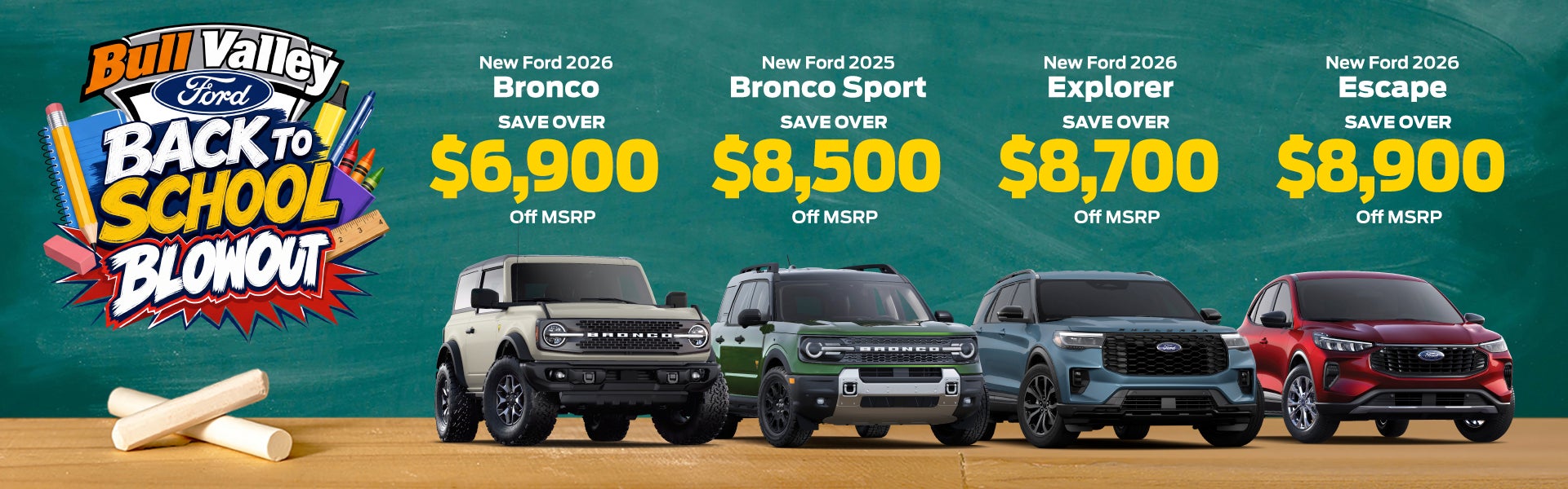 $8,400 OFF MSRP 
