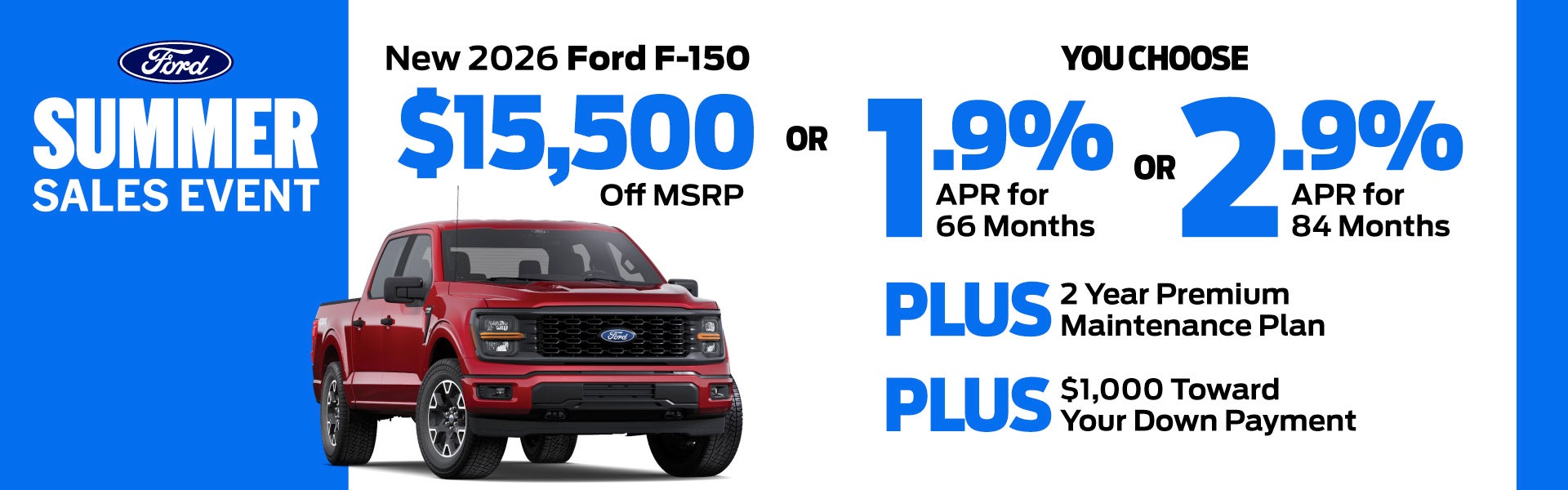 F-150 July Offers 