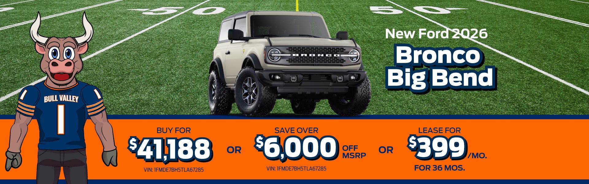 Bronco September Offers 
